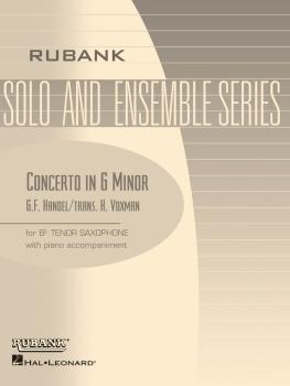 Concerto in G minor: Tenor Saxophone Solo with Piano - Grade 4 (HL-04477528)