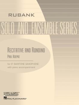 Recitative and Rondino: Baritone Sax Solo with Piano - Grade 3.5 (HL-04477564)