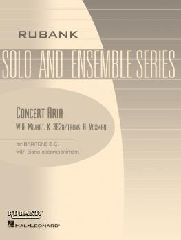 Concert Aria, K. 382h: Baritone B.C. Solo with Piano - Grade 3.5 (HL-04477728)