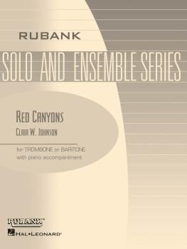 Red Canyons: Trombone/Baritone B.C. or T.C. with Piano - Grade 2 (HL-04477745)