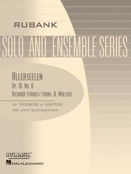 Allerseelen (Op. 10, No. 8): Trombone/Baritone B.C. or T.C. with Piano (HL-04477748)