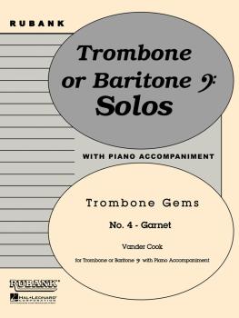 Garnet (Trombone Gems No. 4): Trombone Baritone B.C. Solo with Piano - (HL-04479255)