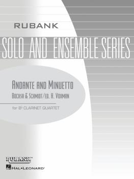 Andante and Minuetto: Clarinet Quartet - Grade 2.5 (HL-04479520)