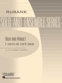 Aria and Minuet: Clarinet Quartet - Grade 2 (HL-04479521)