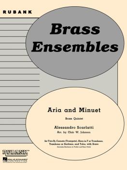 Aria and Minuet: Brass Quintet - Grade 3 (HL-04479733)