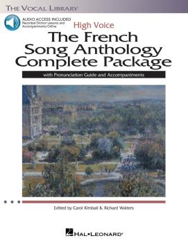 The French Song Anthology Complete Package - High Voice: Book/Pronunci (HL-00116917)