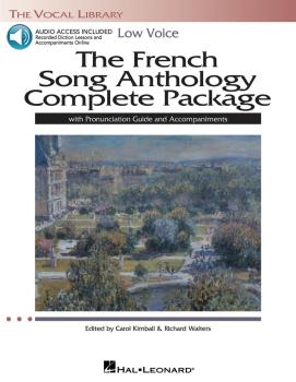 The French Song Anthology Complete Package - Low Voice: Book/Pronuncia (HL-00116918)