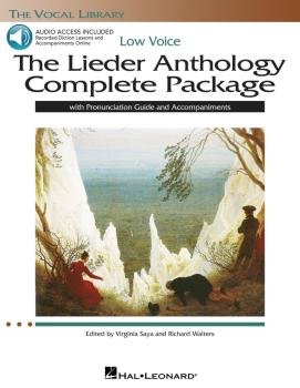 The Lieder Anthology Complete Package - Low Voice: Book/Pronunciation  (HL-00116920)