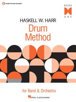 Haskell W. Harr Drum Method - Book One (For Band and Orchestra) (HL-06620102)