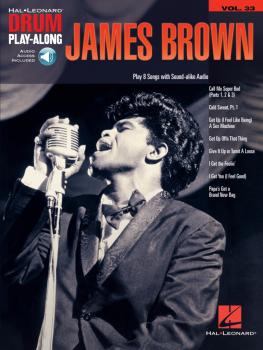 James Brown: Drum Play-Along Volume 33 (HL-00117422)