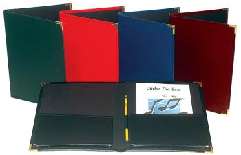 Choral Rehearsal Folder: 9 x 12 with Gusset Pockets - Red (HL-00119375)