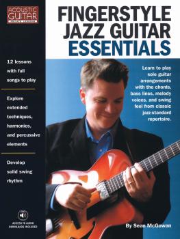 Fingerstyle Jazz Guitar Essentials: Acoustic Guitar Private Lessons (HL-00119954)