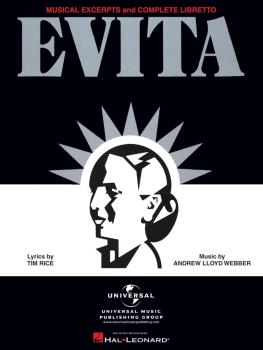 Evita - Musical Excerpts and Complete Libretto (HL-00120566)