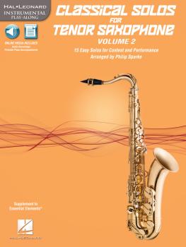 Classical Solos for Tenor Saxophone, Vol. 2: 15 Easy Solos for Contest (HL-00121141)
