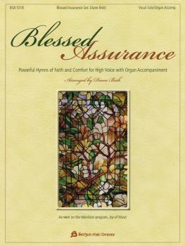 Blessed Assurance: Powerful Hymns of Faith and Comfort for High Voice  (HL-08749139)