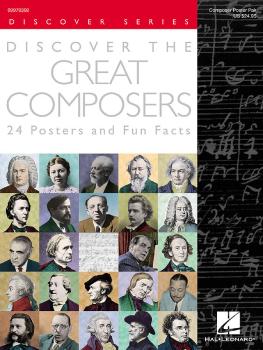 Discover the Great Composers (Set of 24 Posters) (Poster Pack) (HL-09970392)