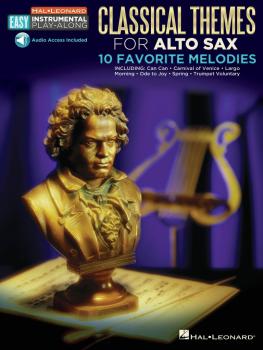 Classical Themes - 10 Favorite Melodies: Alto Sax Easy Instrumental Pl (HL-00123110)