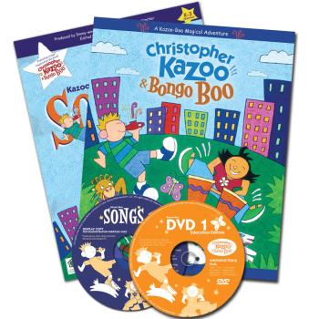 Kazoo-Boo Complete Kit: Storybook, DVD, Songbook, CD & Activities for  (HL-09971356)