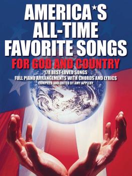 America's All-Time Favorite Songs for God and Country (P/V/G) (HL-14001752)