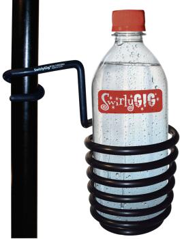 The SwirlyGig II: Drink Holder for 1 inch. Tubing -Black (HL-00123399)
