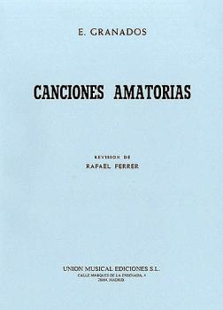 Canciones Amatorias (Voice and Piano) (HL-14013119)