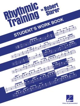 Rhythmic Training (Student's Workbook) (HL-00123559)