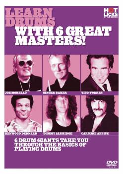 Learn Drums with 6 Great Masters! (HL-14018763)