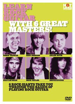 Learn Rock Guitar with 6 Great Masters! (HL-14018776)