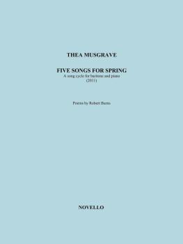 Five Songs for Spring: A Song Cycle for Baritone and Piano (HL-14041578)