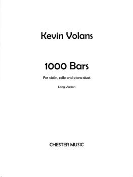 1000 Bars: Violin, Cello, and Piano Duet Score and Parts (HL-14041623)