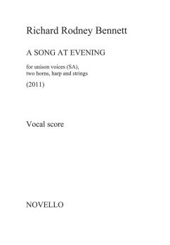 A Song at Evening (Vocal Score) (HL-14041911)