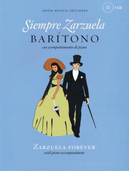 Siempre Zarzuela: Baritone with CD of Piano Accompaniment (HL-14041928)