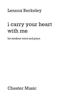 i carry your heart with me: Medium Voice and Piano (HL-14043245)