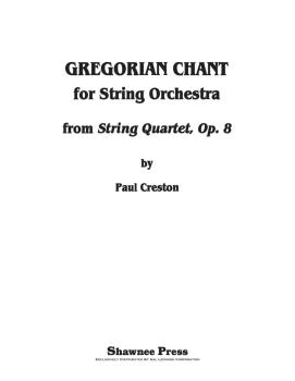 Gregorian Chant for String Orchestra (from String Quartet, Op. 8) (HL-35008552)