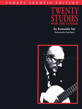 Andres Segovia - 20 Studies for Guitar (Book Only) (HL-00006363)