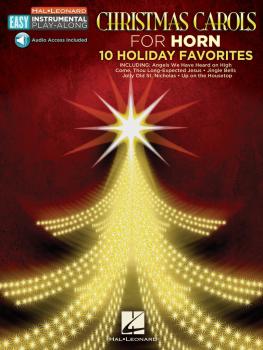 Christmas Carols - 10 Holiday Favorites: Horn Easy Instrumental Play-A (HL-00130368)