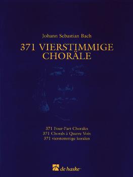 371 Vierstimmige Choräle (Four-Part Chorales) (Part 3 - Viola) (HL-44003557)