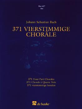 371 Vierstimmige Chorle (Four-Part Chorales): Part 4 in C - Bass Clef (HL-44003563)