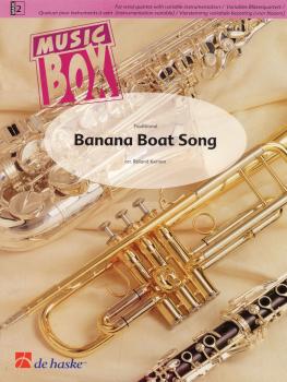 Banana Boat Song: Music Box Variable Wind Quartet plus Percussion (HL-44004925)