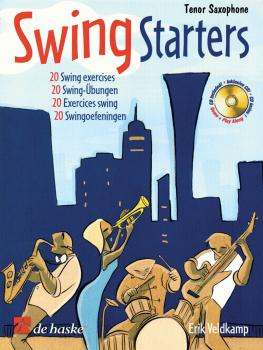 Swing Starters: Tenor Sax Play-Along Book/CD Pack (HL-44004931)