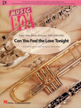 Can You Feel the Love Tonight: Music Box Variable Wind Quintet plus Pe (HL-44005509)