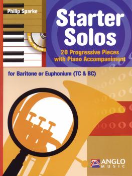 Starter Solos for Baritone or Euphonium (T.C. or B.C.): 20 Progressive (HL-44006599)