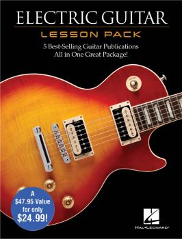 Electric Guitar Lesson Pack: Boxed Set with Four Books & One DVD (HL-00131553)