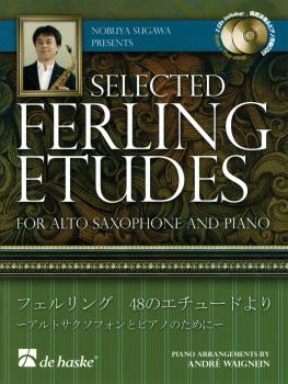 Nobuya Sugawa Presents Selected Ferling Etudes: Complete Set: Sax Book (HL-44007580)