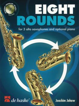 Eight Rounds (For 3 Alto Saxophones and Optional Piano) (HL-44007629)