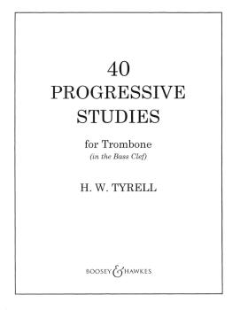 40 Progressive Studies (for Trombone in the Bass Clef) (HL-48001055)