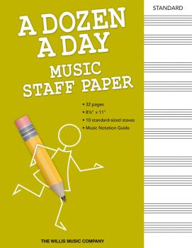 A Dozen a Day - Music Staff Paper (HL-00138051)