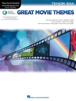 Great Movie Themes (for Tenor Sax Instrumental Play-Along) (HL-00139146)