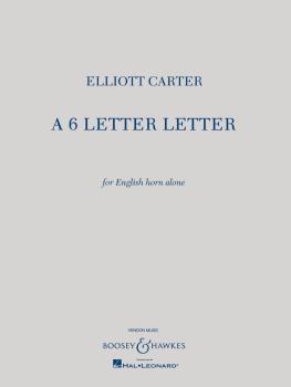 A 6 Letter Letter (Solo English Horn) (HL-48007072)