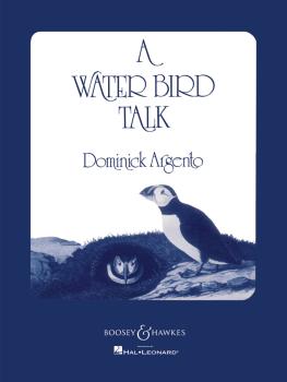 A Water Bird Talk (Vocal Score) (HL-48010700)